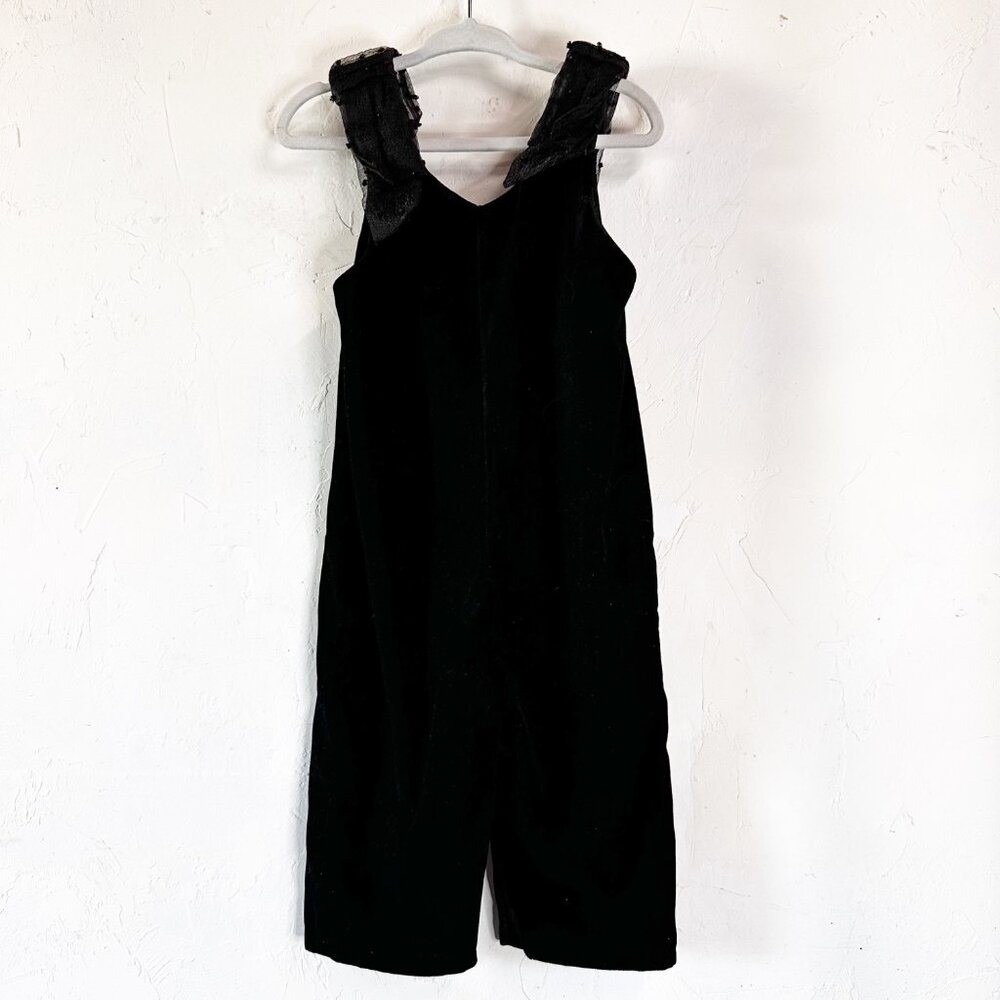 Zara Velvet Jumpsuit Romper Girls Outfit 12-18M Event Formal Comfort
